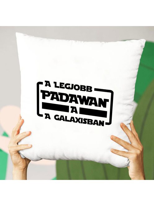 Star Wars ajándék_Legjobb padawan párna_