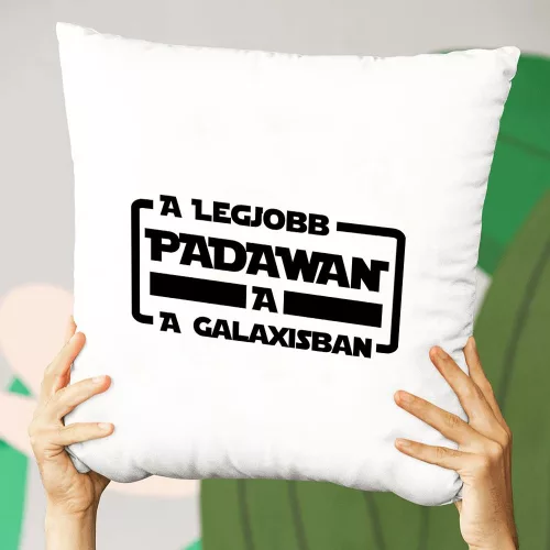 Star_Wars_ajándék_Legjobb_padawan_párna_