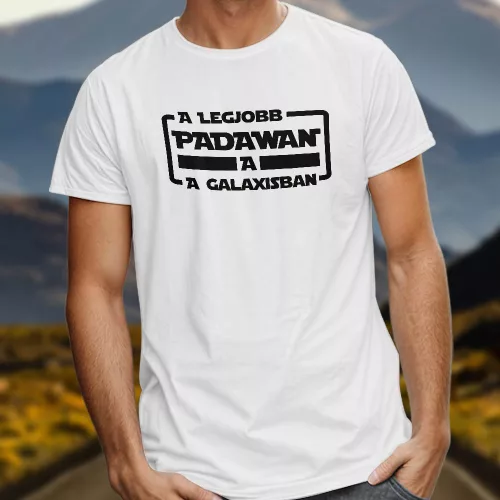 Star_Wars_póló_Legjobb_Padawan_póló_