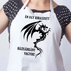 Házisárkány_kötény_Vicces_ajándék_nőknek_