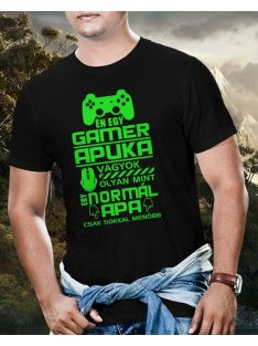 Gamer póló_Gamer apuka póló