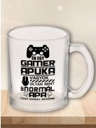 Gamer ajándék_Gamer apa bögre_