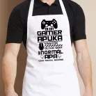 Gamer_kötény_Gamer_apuka_kötény_