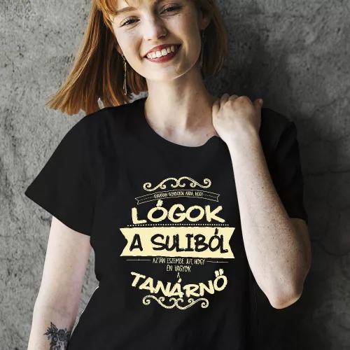 Ajándék_tanároknak_Póló_tanárnőnek_