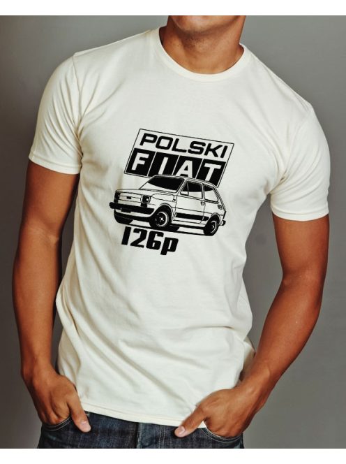 Polski Fiat 126 póló - Autós póló