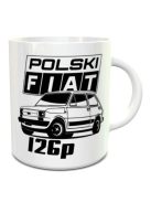 Polski Fiat 126 bögre_Autós ajándékok