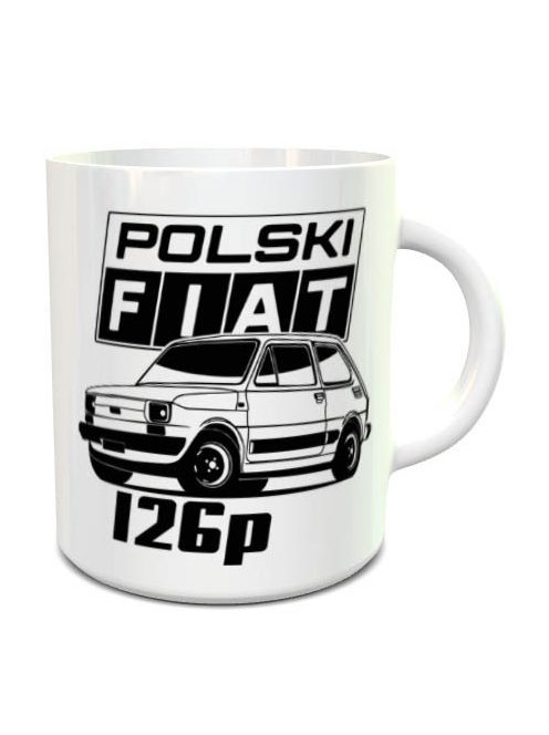 Polski Fiat 126 bögre_Autós ajándékok