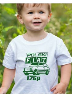 Polski Fiat 126 gyerek póló_Autós póló