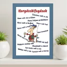 Horgászkifogások_falikép_Vicces_dekoráció_horgászoknak