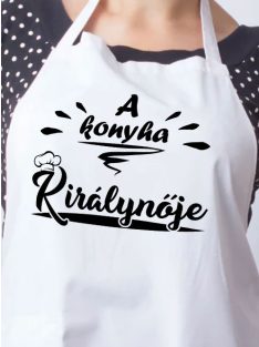 A konyha királynője kötény_Ajándék nőknek_