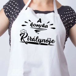 A_konyha_királynője_kötény_Ajándék_nőknek_