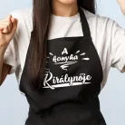 A_konyha_királynője_kötény_Ajándék_nőknek_