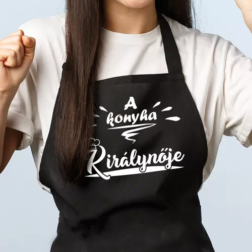 A_konyha_királynője_kötény_Ajándék_nőknek_