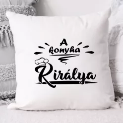 A_konyha_királya_párna_Ajándék_férfiaknak_