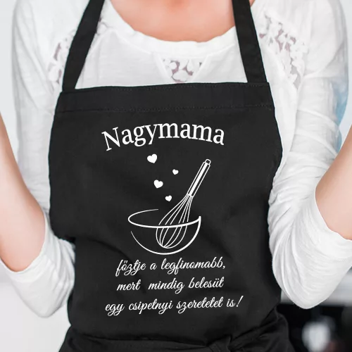 Ajándék_nagyszülőnek_Nagymama_főztje_kötény_
