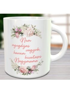 Bögre nagyszülőknek_Nyugdíjas nagymama_