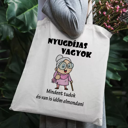 Vászontáska_nyugdíjasoknak_Vicces_ajándék_néniknek