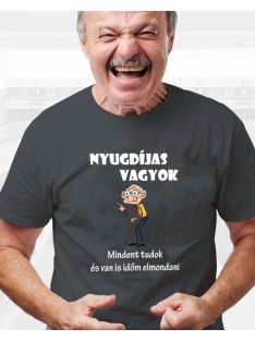 Ajándék nyugdíjasnak_Vicces póló bácsiknak