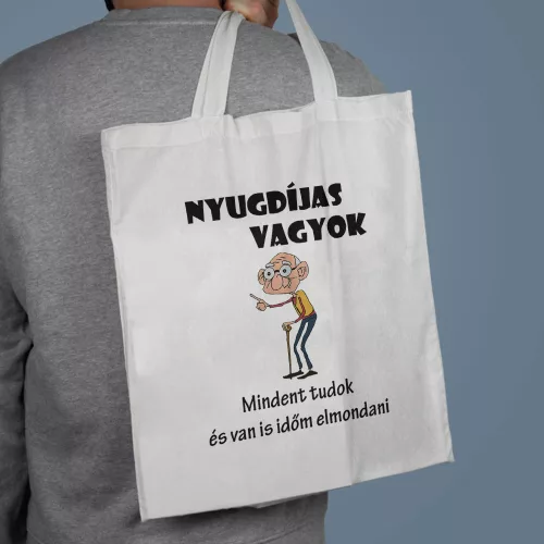 Vászontáska_nyugdíjasoknak_Vicces_ajándék_bácsiknak