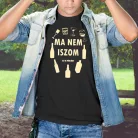 Vicces_póló_Ma_nem_iszom,_le_a_pólóm_