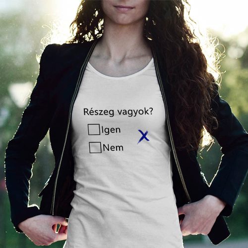 Vicces_női_póló_Részeg_vagyok_