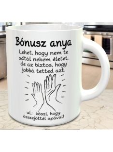 Ajándék nevelőanyáknak_Bónusz anya bögre