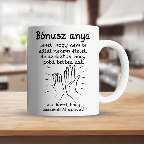 Ajándék_nevelőanyáknak_Bónusz_anya_bögre_