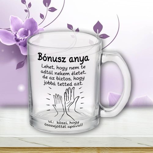 Ajándék_nevelőanyáknak_Bónusz_anya_bögre_