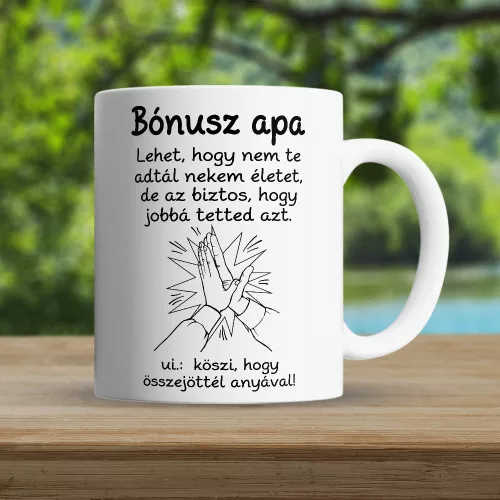 Ajándék_nevelőapáknak_Bónusz_apa_bögre_