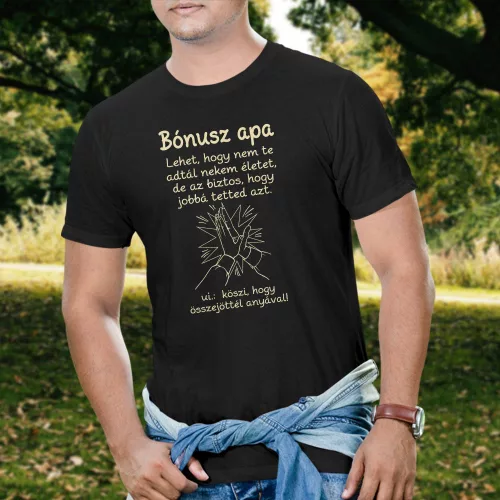 Ajándék_nevelőszülőknek_Bónusz_apa_póló_