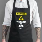 Ajándék_férfinak_Vigyázz_ma_apa_főz_kötény_