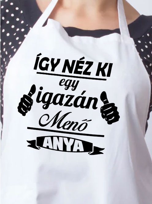 Ajándék anyáknak_Igazán menő anya kötény