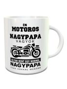 Bögre nagypapának_Menő motoros nagypapa