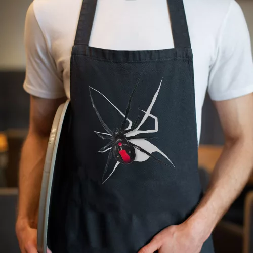 Vicces_ajándék_Pókos_kötény_