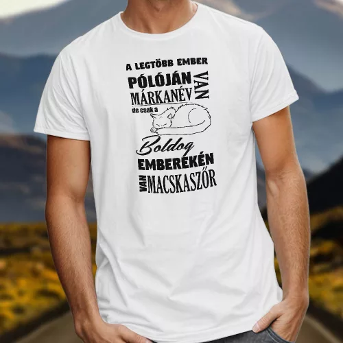 Ajándék_cicásoknak_Póló_macskakedvelőknek_