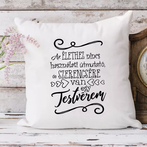 Párna_testvérnek_Szerencsére_van_testvérem_