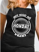 Hondás kötény_Igazi nő Hondát vezet