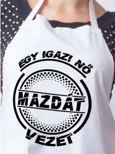 Mazdás kötény_Igazi nő Mazdát vezet