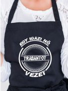 Trabantos kötény_Igazi nő Trabantot vezet