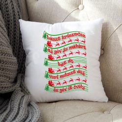 Vicces_karácsonyi_párna_Lászt_kriszmösz_