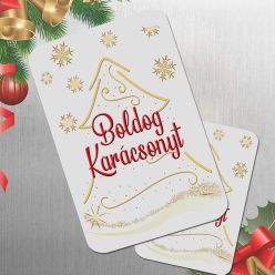 Karácsonyi_ajándék_Boldog_karácsonyt_hűtőmágnes
