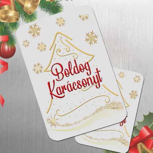 Karácsonyi_ajándék_Boldog_karácsonyt_hűtőmágnes