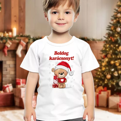Karácsonyi_meglepetés_Cuki_maci_gyerek_póló_