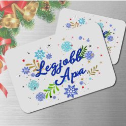 Karácsonyi_ajándék_Legjobb_apa_hűtőmágnes_