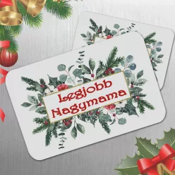 Karácsonyi_hűtőmágnes_Legjobb_nagymama_