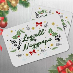 Karácsonyi_hűtőmágnes_Legjobb_nagypapa_
