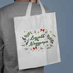 Karácsonyi_ajándék_Legjobb_nagypapa_táska_