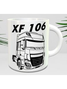 Ajándék kamionosoknak_Daf XF 106 bögre 