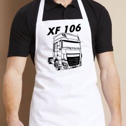 Ajándék_kamionosoknak_Daf_XF_106_kötény_