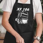 Ajándék_kamionosoknak_Daf_XF_106_kötény_